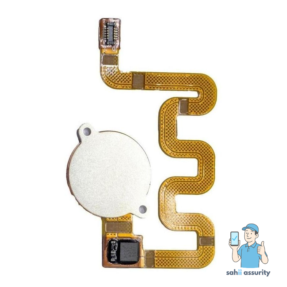 Fingerprint Sensor with Flex Cable for Xiaomi Redmi 6 Pro Blue thumbnail